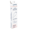 Box of Loyal clear disposable piping bags on a white background