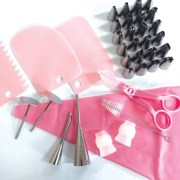 Piping Kit 36 Piece Set Bake and Decorate Co