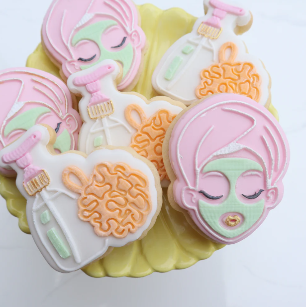 Mini Pamper Pack (Part A) Cookie Cutter and Debosser Set – Bake and ...